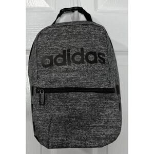 Adidas Santiago Insulated Lunch Bag Onyx Grey/Black One Size Soft Packable Box